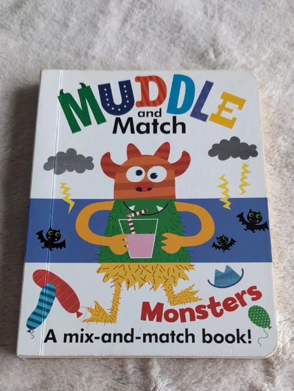 Kids Muddle And Match Board Book Set Jungle, Monsters & Adventure Mix & Match